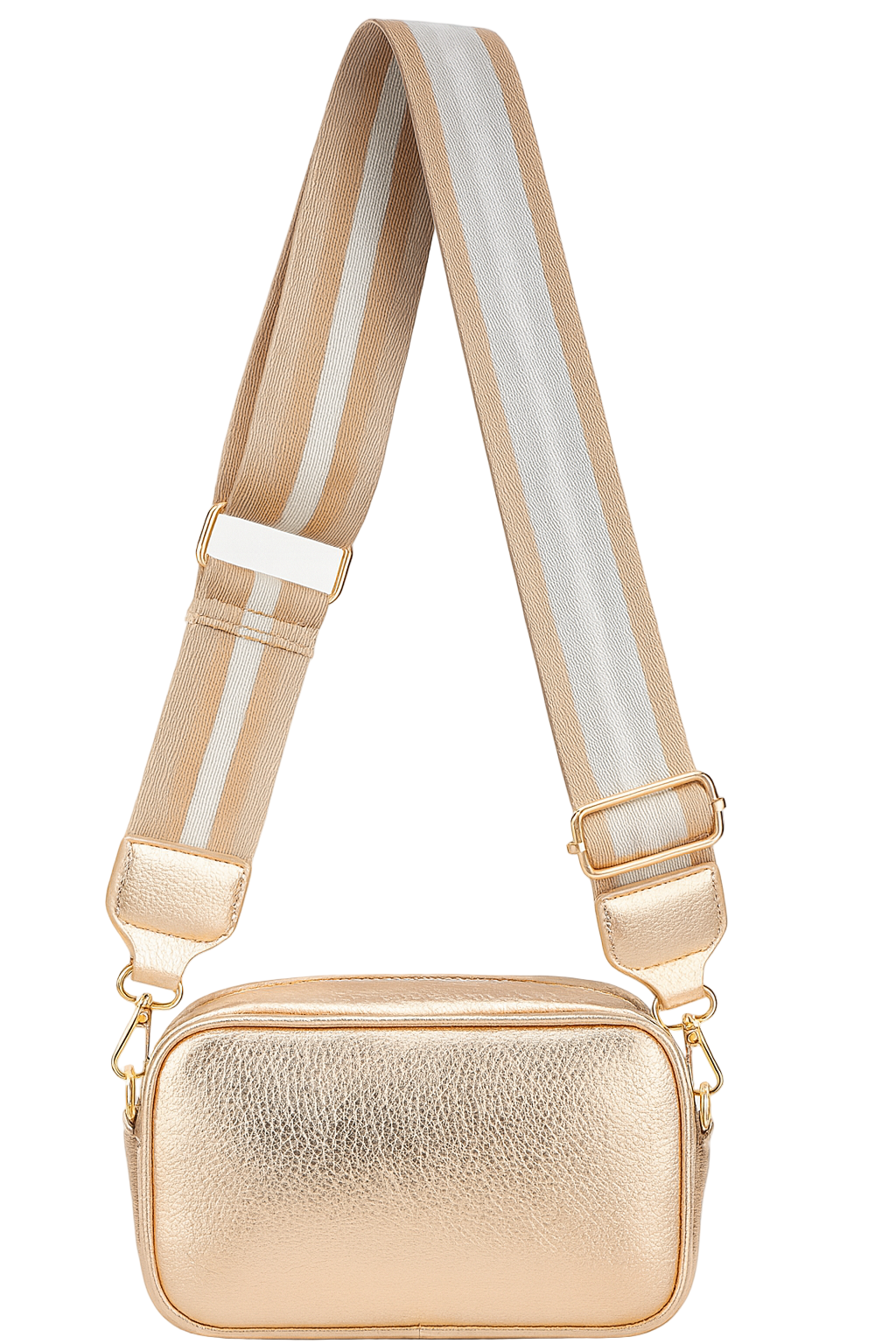 Taske med Taskestrop Metallic L22 x H15 cm by Krone 1