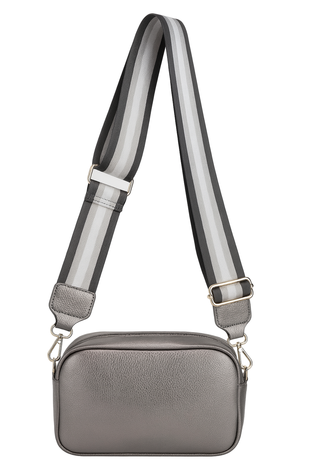 Taske med Taskestrop Metallic L22 x H15 cm by Krone 1