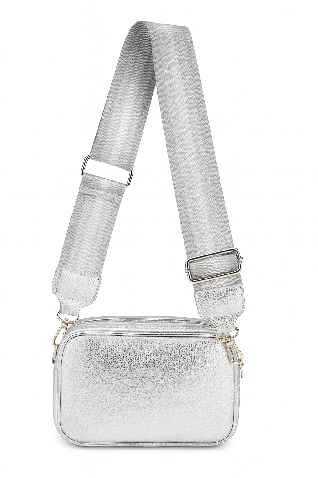 Taske med Taskestrop Metallic L22 x H15 cm by Krone 1