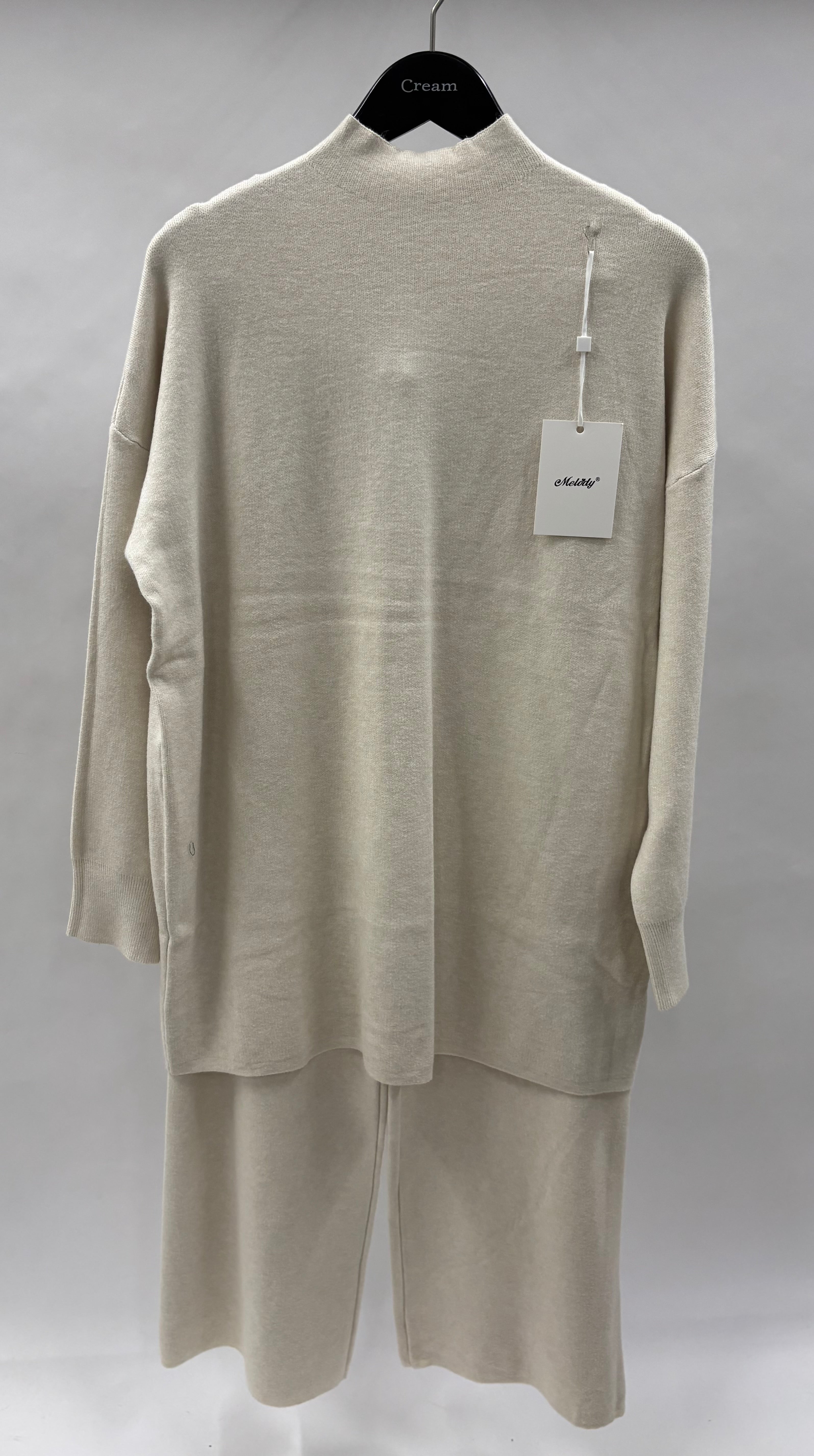 Striksæt, Ensfarvede - Brystmål 120cm