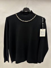 Striktrøje, Perlehals