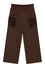 Sweatbukser med pailletter