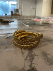 Bling armbånd med elastik