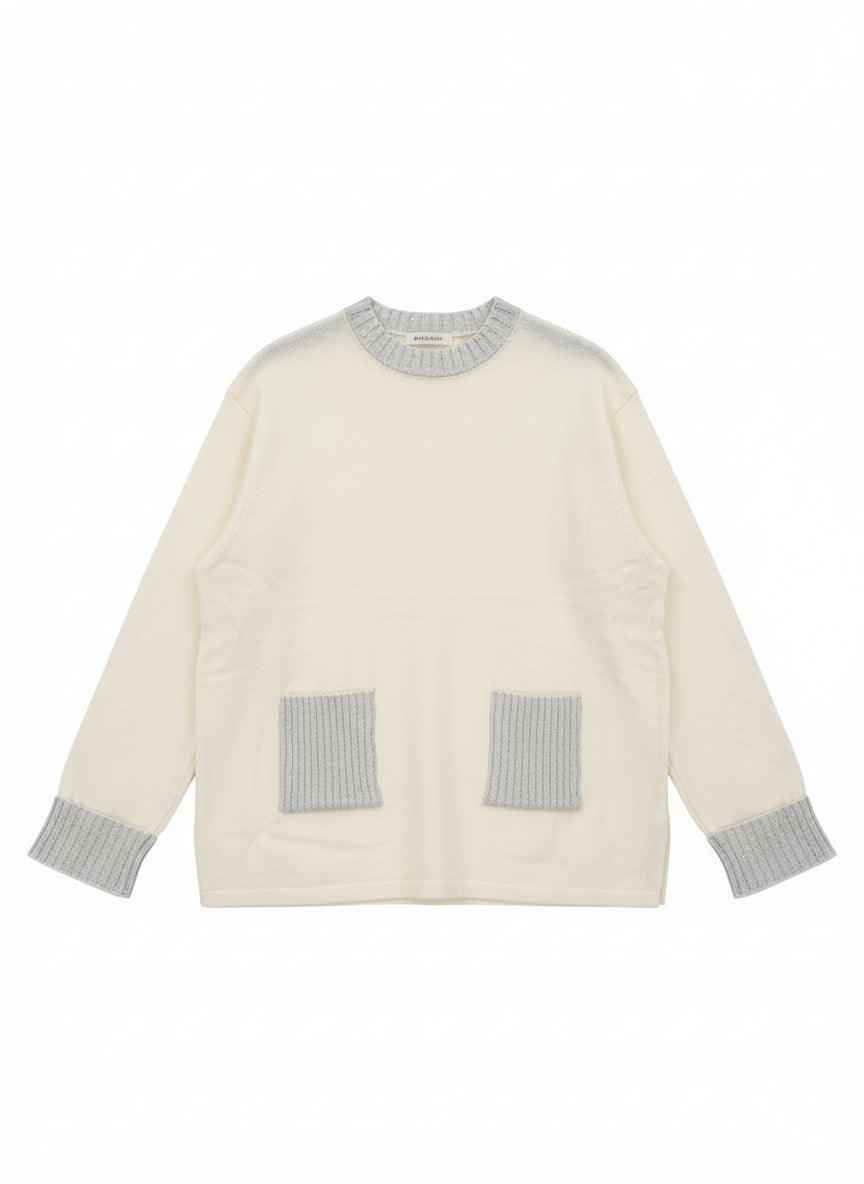 Striktrøje Glimmerlommer