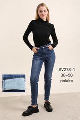 Jeans med termo by Krone 1