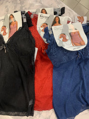 Lingeri sæt med bling S/M - tilfældig farve. by Krone 1