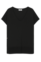 Strikvest med knap og lurex - Brystmål 140cm by Krone 1