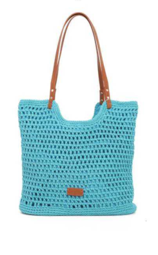 Hæklet shoppertaske 33x33cm by JGL