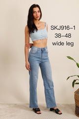 Wideleg jeans