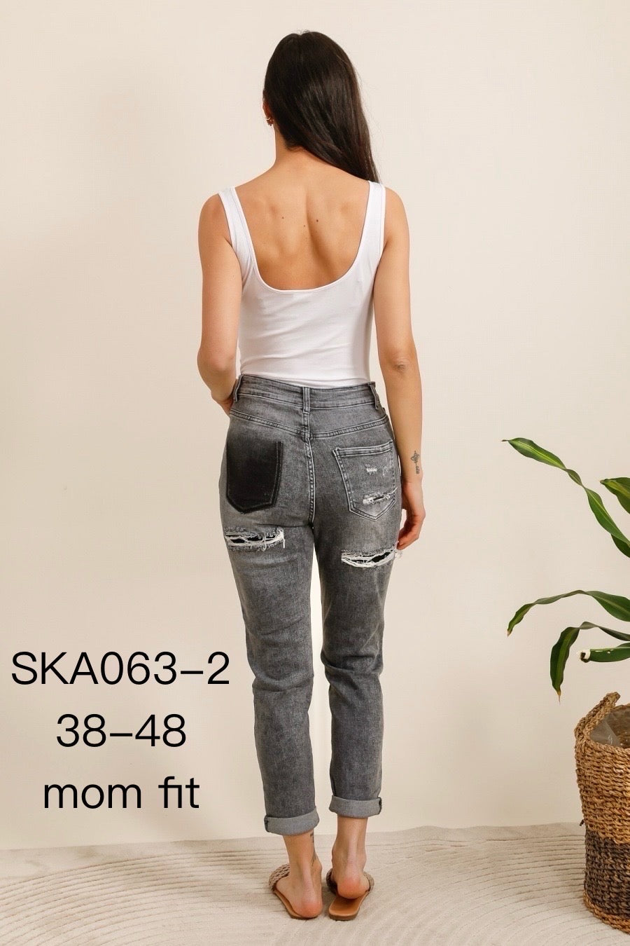 Jeans med rå detaljer by G-Smack