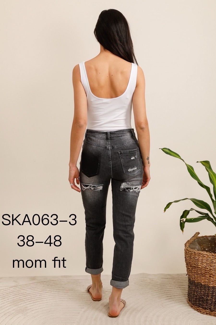 Jeans med rå detaljer by G-Smack