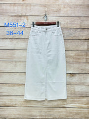 Cowboy nederdel lang med slids by Krone 1