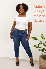 Jeans med bling bling plus size by G-Smack