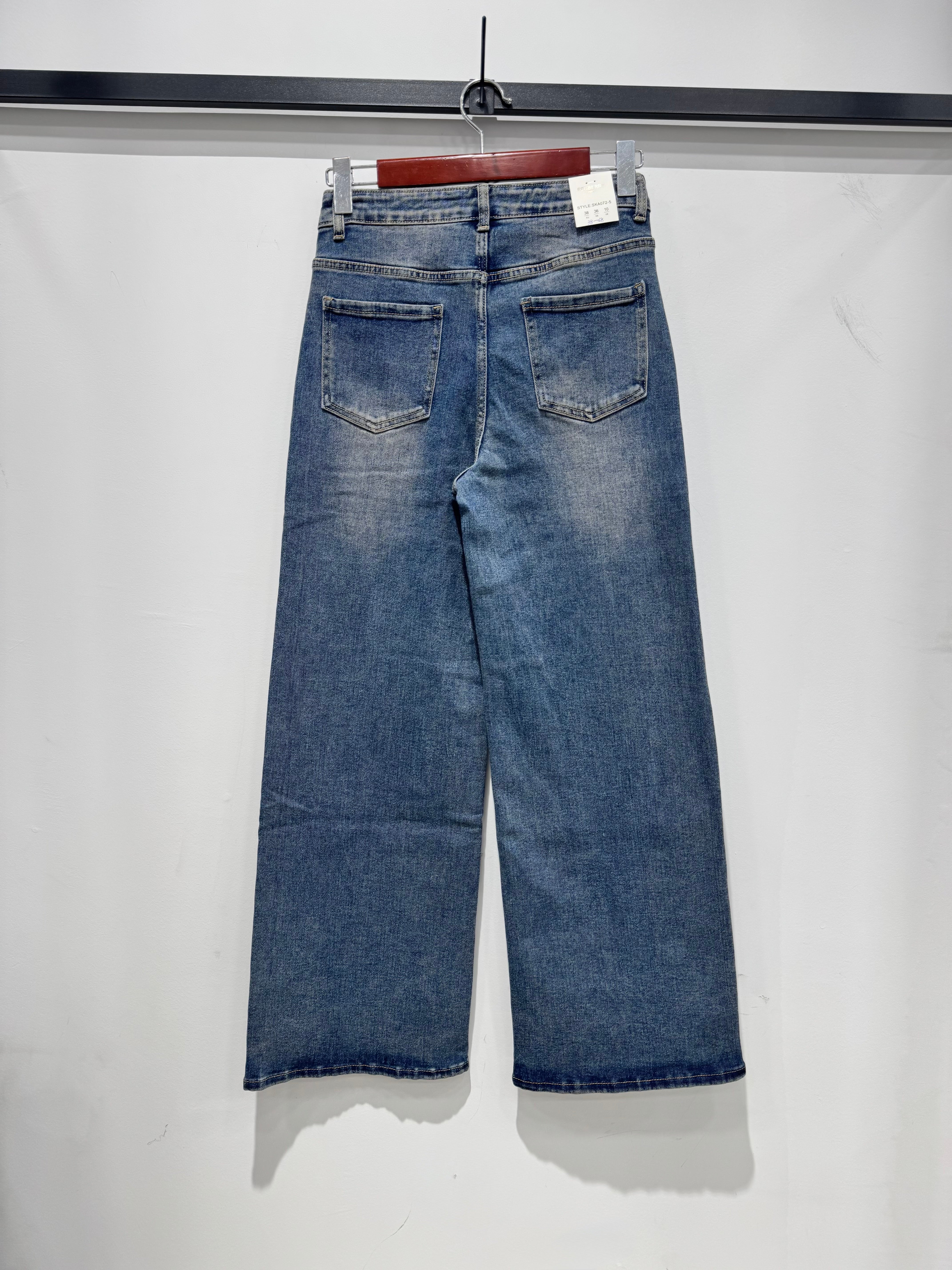 Jeans med vidde vintage vask by G-Smack