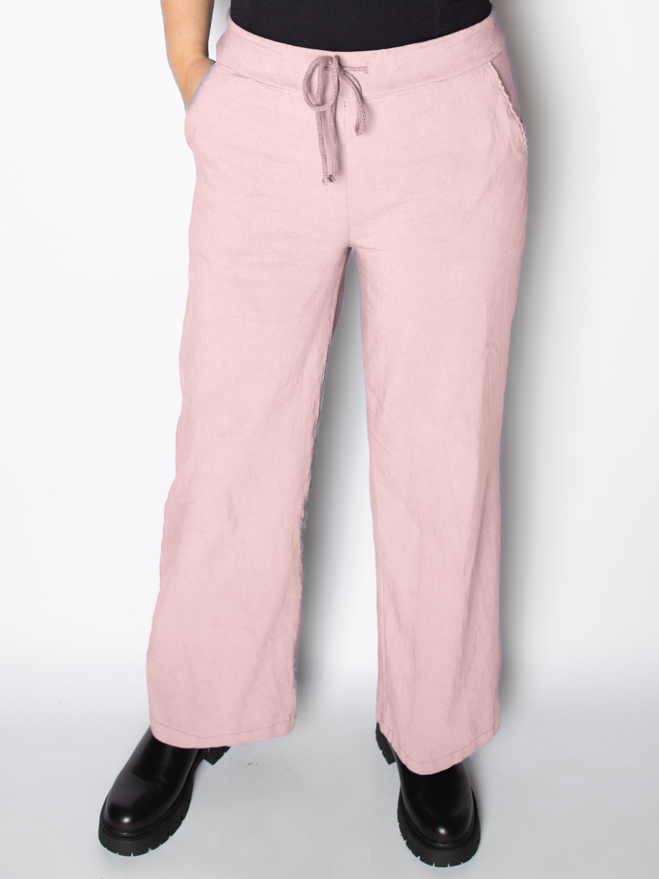 Mirakelbukser med vidde - Viskose Nylon Elastan