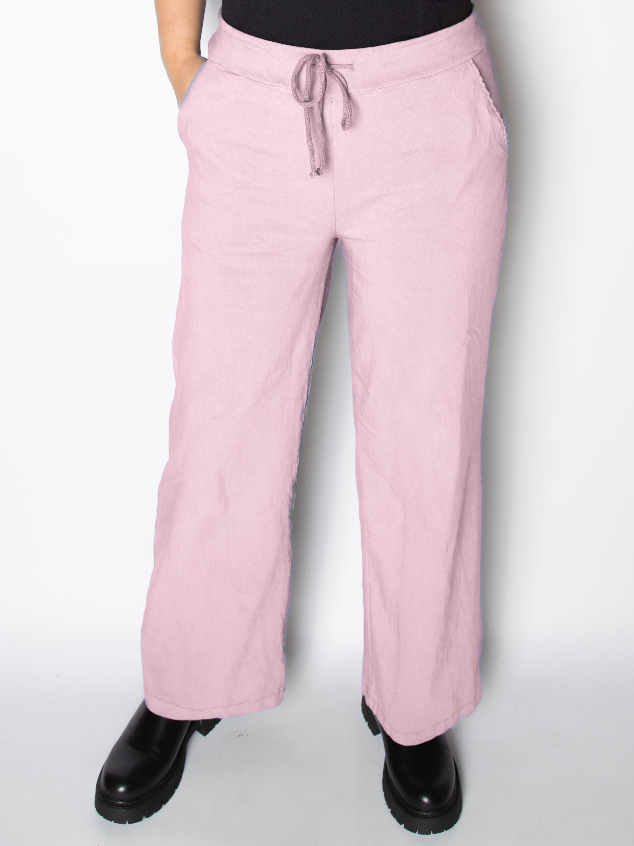 Mirakelbukser med vidde - Viskose Nylon Elastan