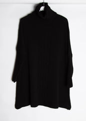 Striktrøje med kabelstrikket front - Brystmål 120cm