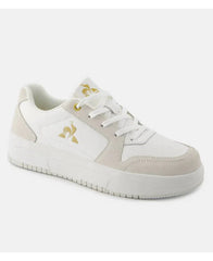 Le Coq Sportif LCS Billie Sneakers White Gold by Le Coq Sportif