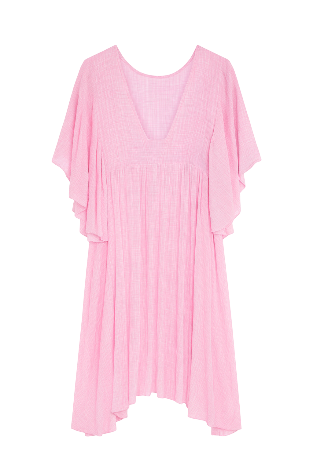 Lang kjole med snit over brystet by Krone 1