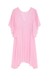 Lang kjole med snit over brystet by Krone 1