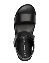 Marco Tozzi sandal med hælluk sort by Marco Tozzi