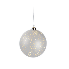 Glas LED Julekugle 412 LED Ø15 cm x 60 cm