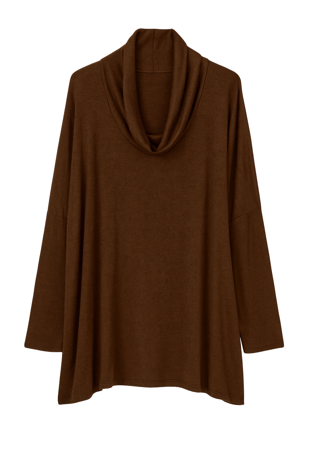 Blød rullekrave bluse - Brystmål 160 cm