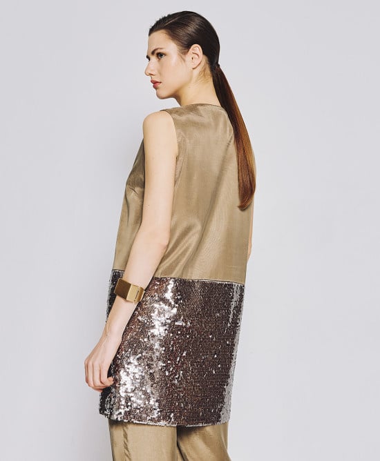 Access Waistcoat with sequins by Krone 1