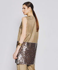 Access Waistcoat with sequins by Krone 1