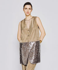 Access Waistcoat with sequins by Krone 1