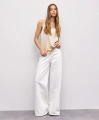 Access Satin top with ribbed details by Krone 1