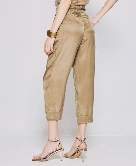 Access Slouchy pants with turn-up hemlines by Krone 1