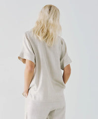 Access Short-sleeve metallic-effect shir by Krone 1