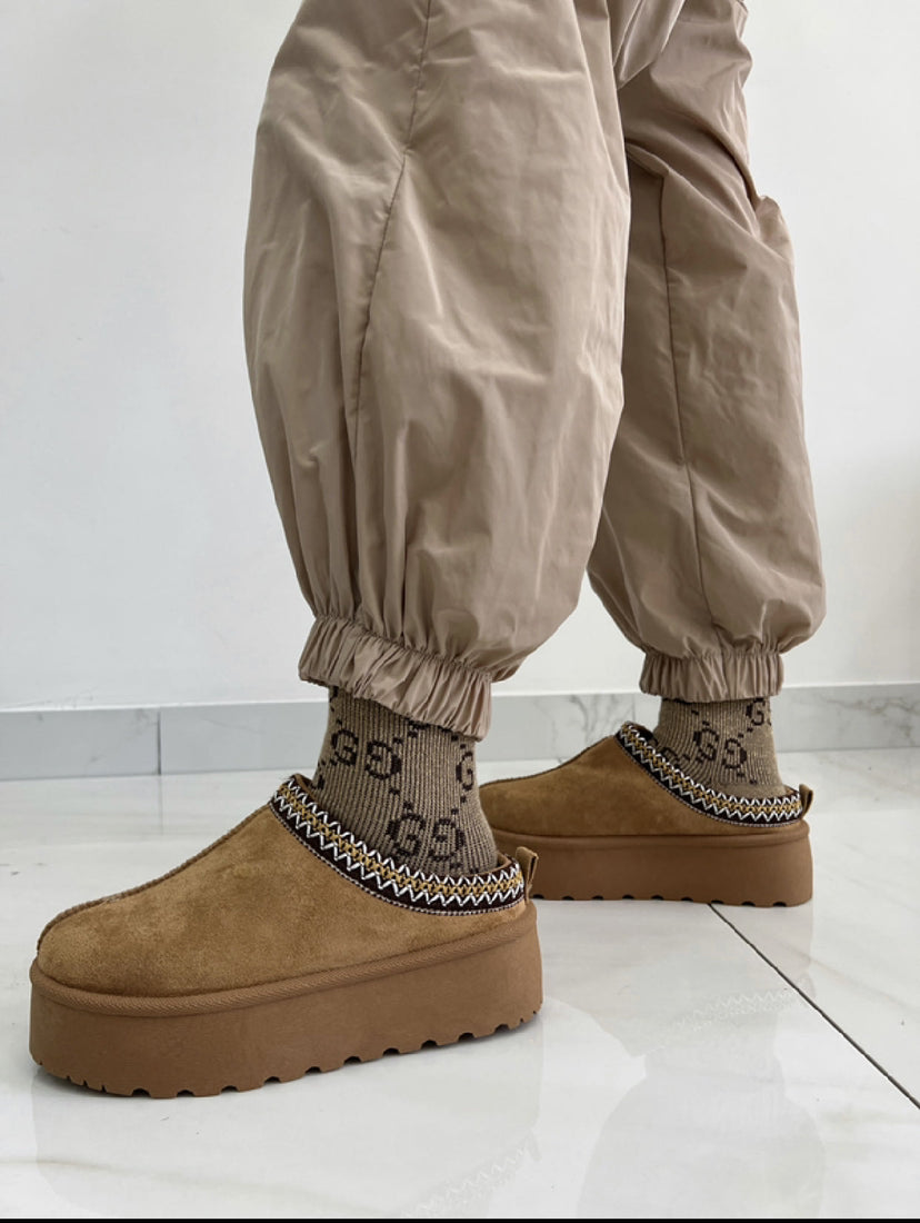 Slip on sko med plateau by Krone 1