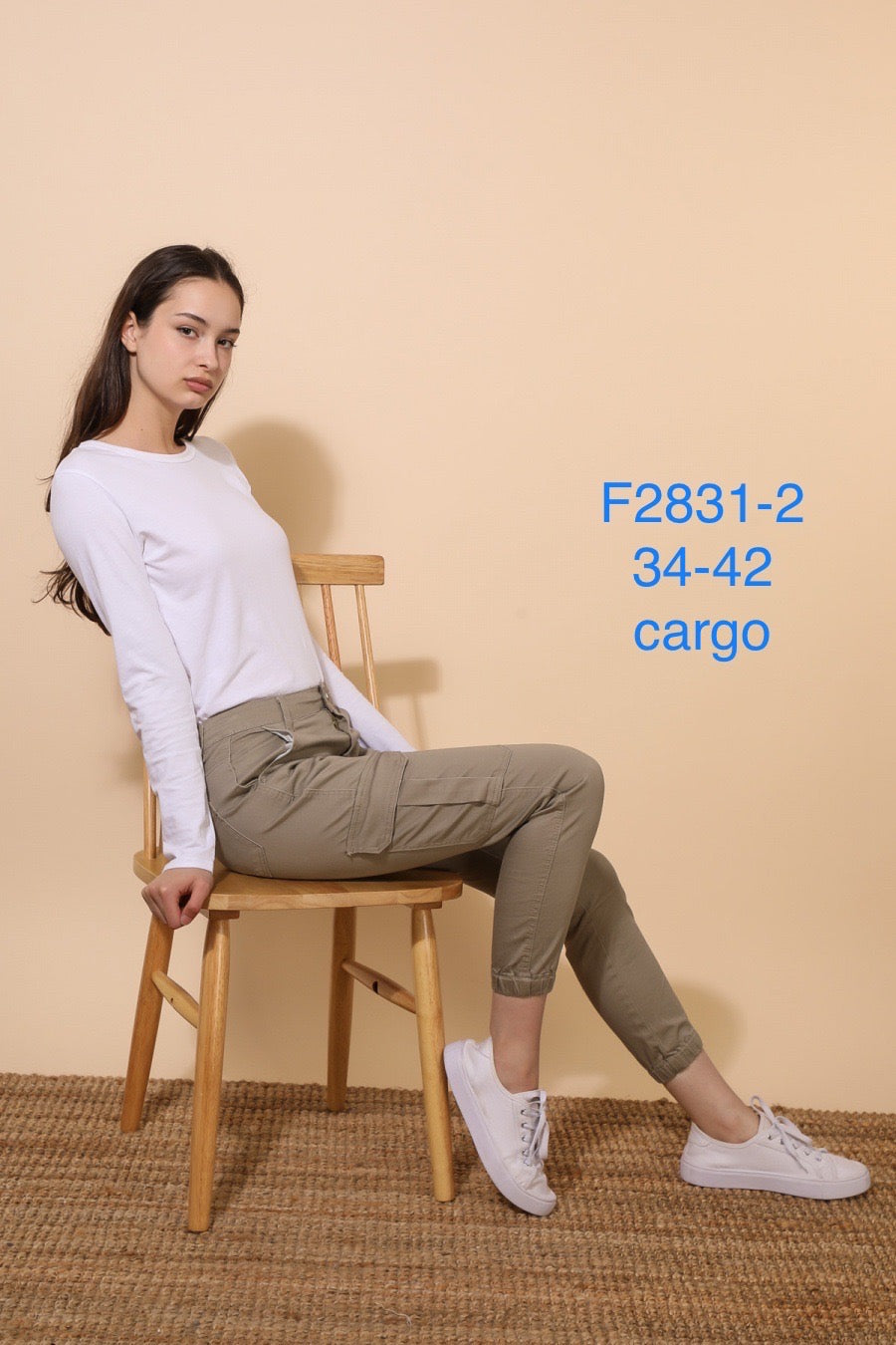 Cargo bukser med lommer by Krone 1