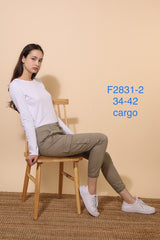 Cargo bukser med lommer by Krone 1