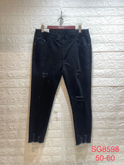 Flosset jeans sort plus size by Krone 1