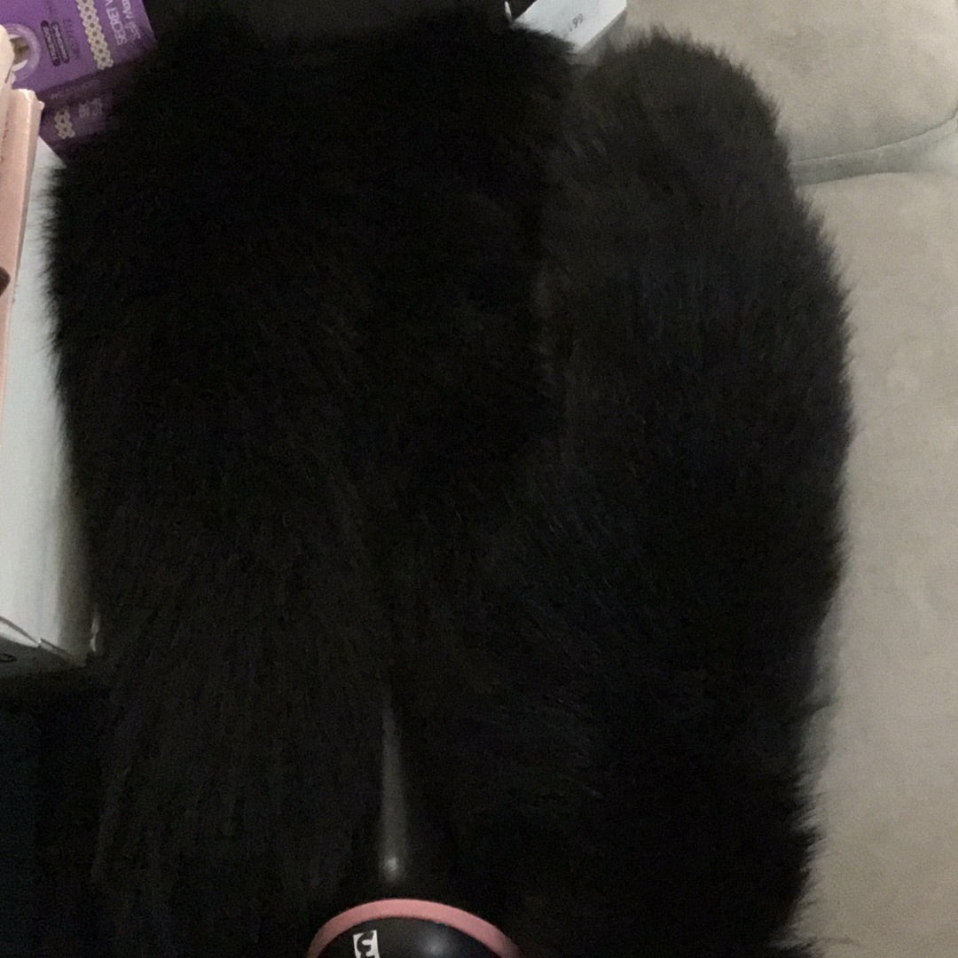 Lang pels nøglering sort by Krone 1