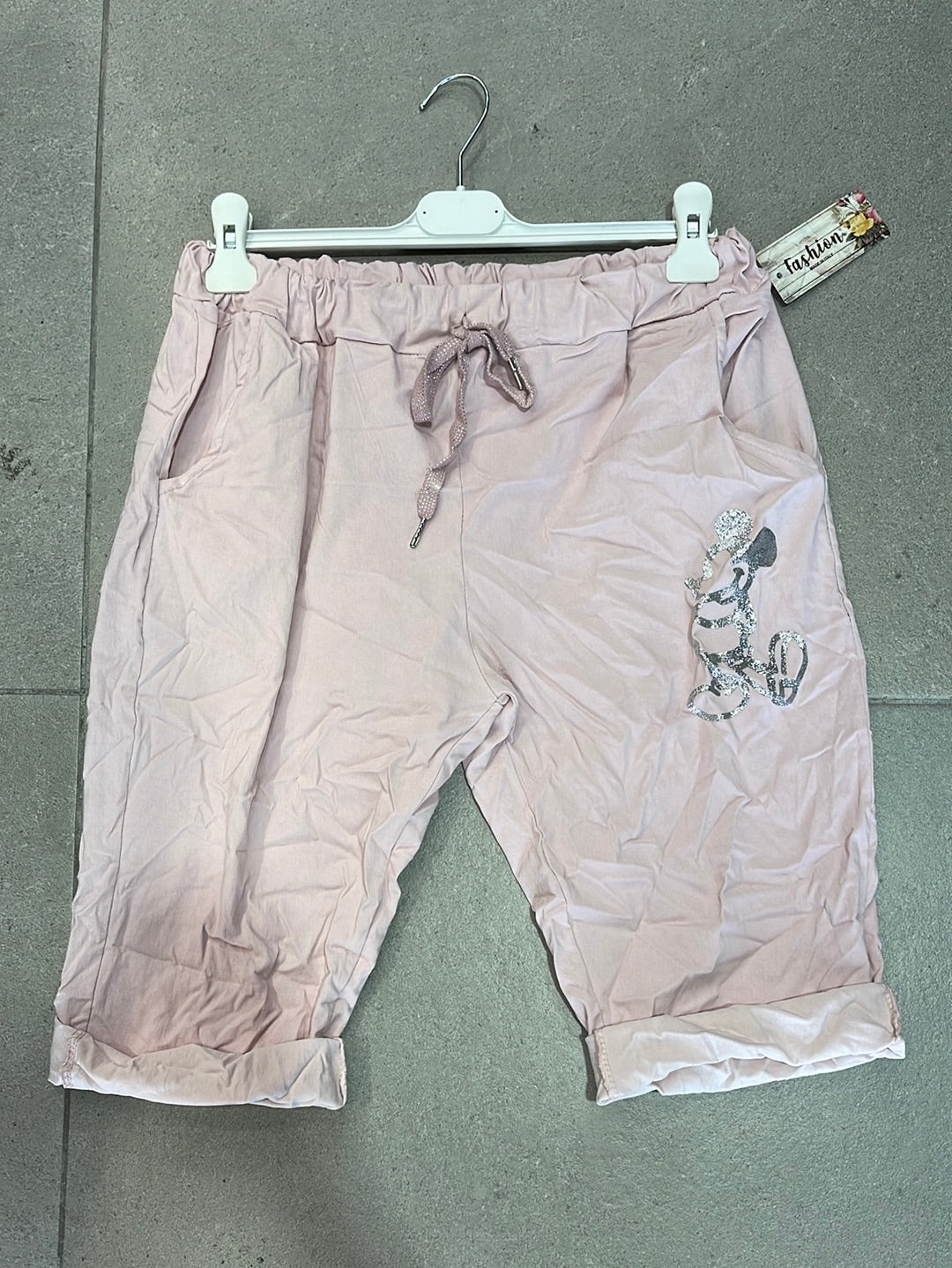 Mickey strækshorts - Str. 42-50 - Viskose Nylon Elastan