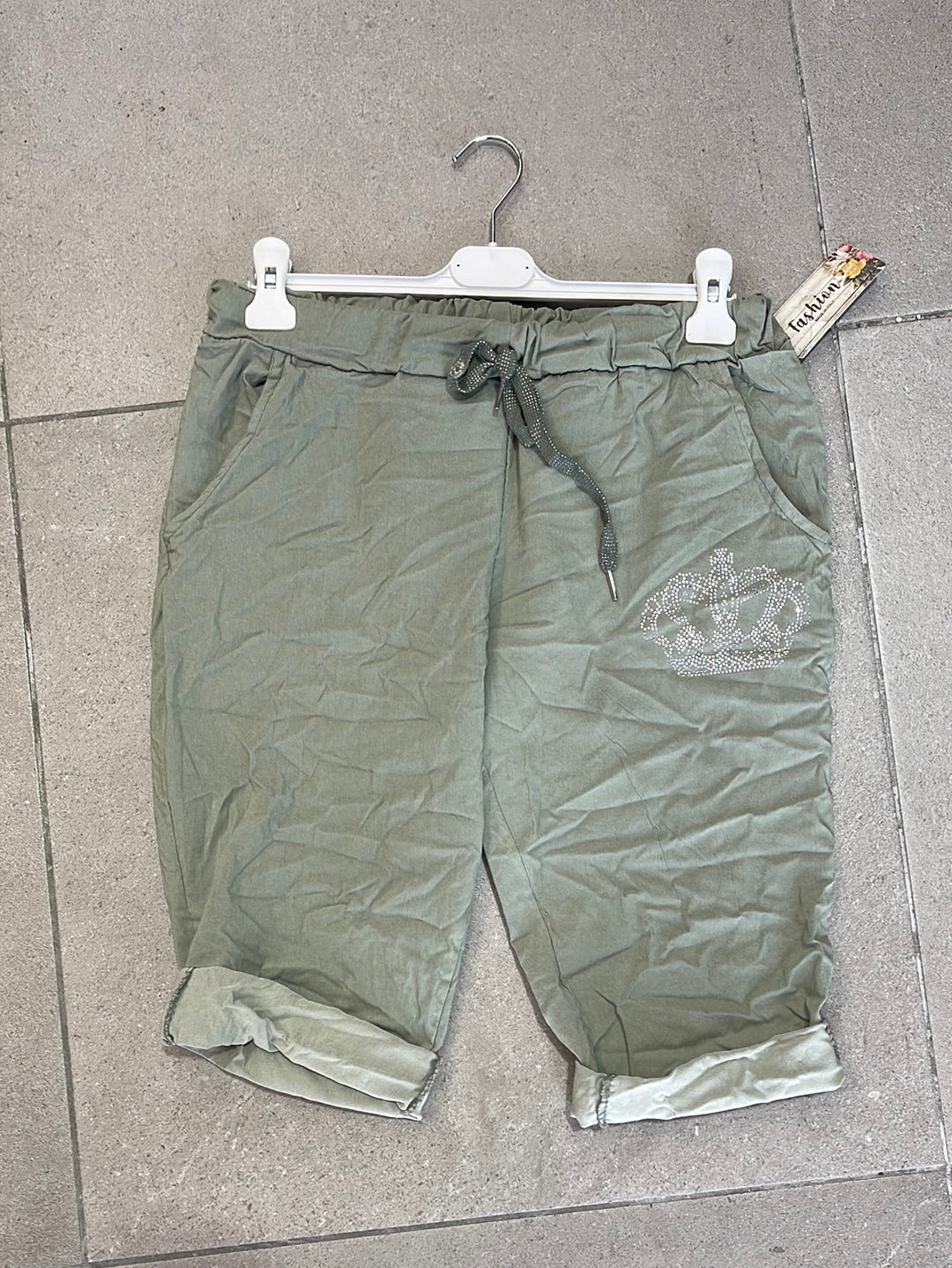 Krone strækshorts - Str. 42-50 - Viskose Nylon Elastan
