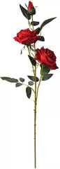 Kunstig Blomsterrose 17x13x94 cm Realistisk Dekorationsblomst