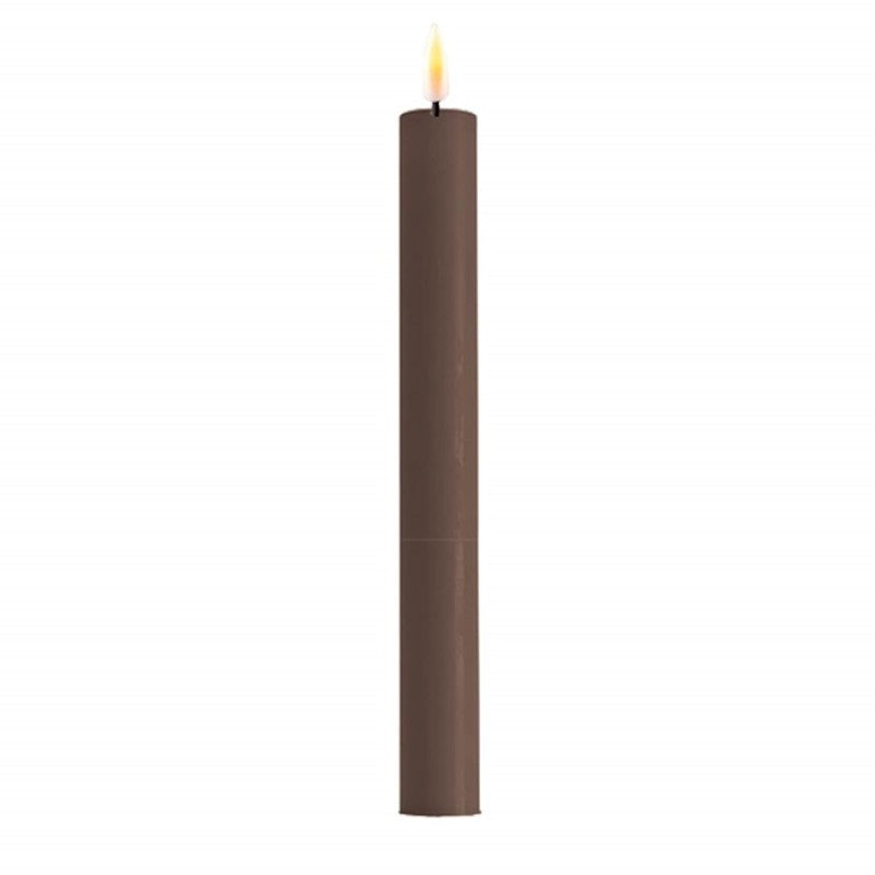 Mocha Crown candle 2 pcs (24 cm)