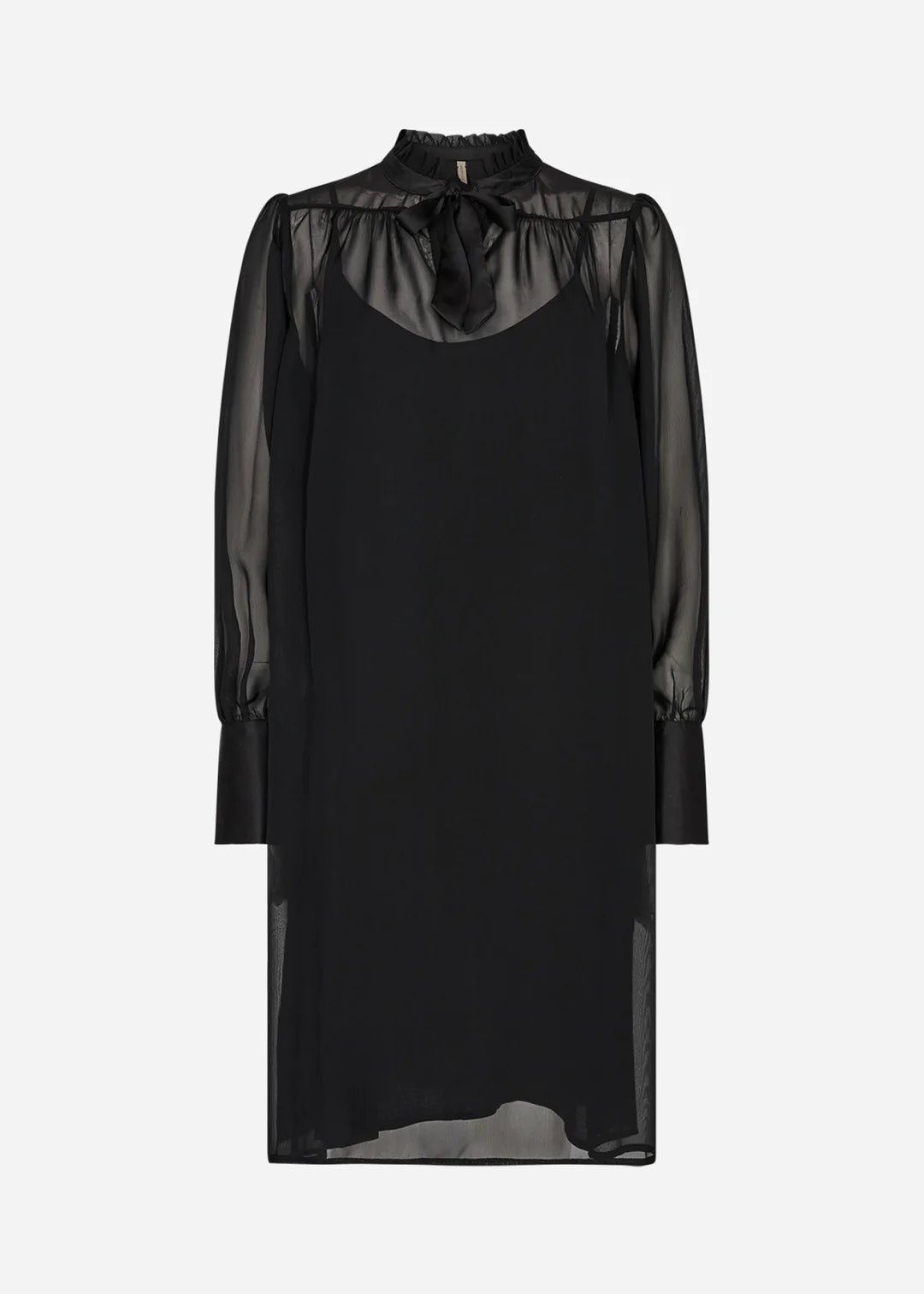 Soyaconcept Hilda shirt dress with frill
