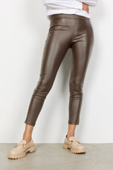 Soyaconcept Pam coated bukser taupe