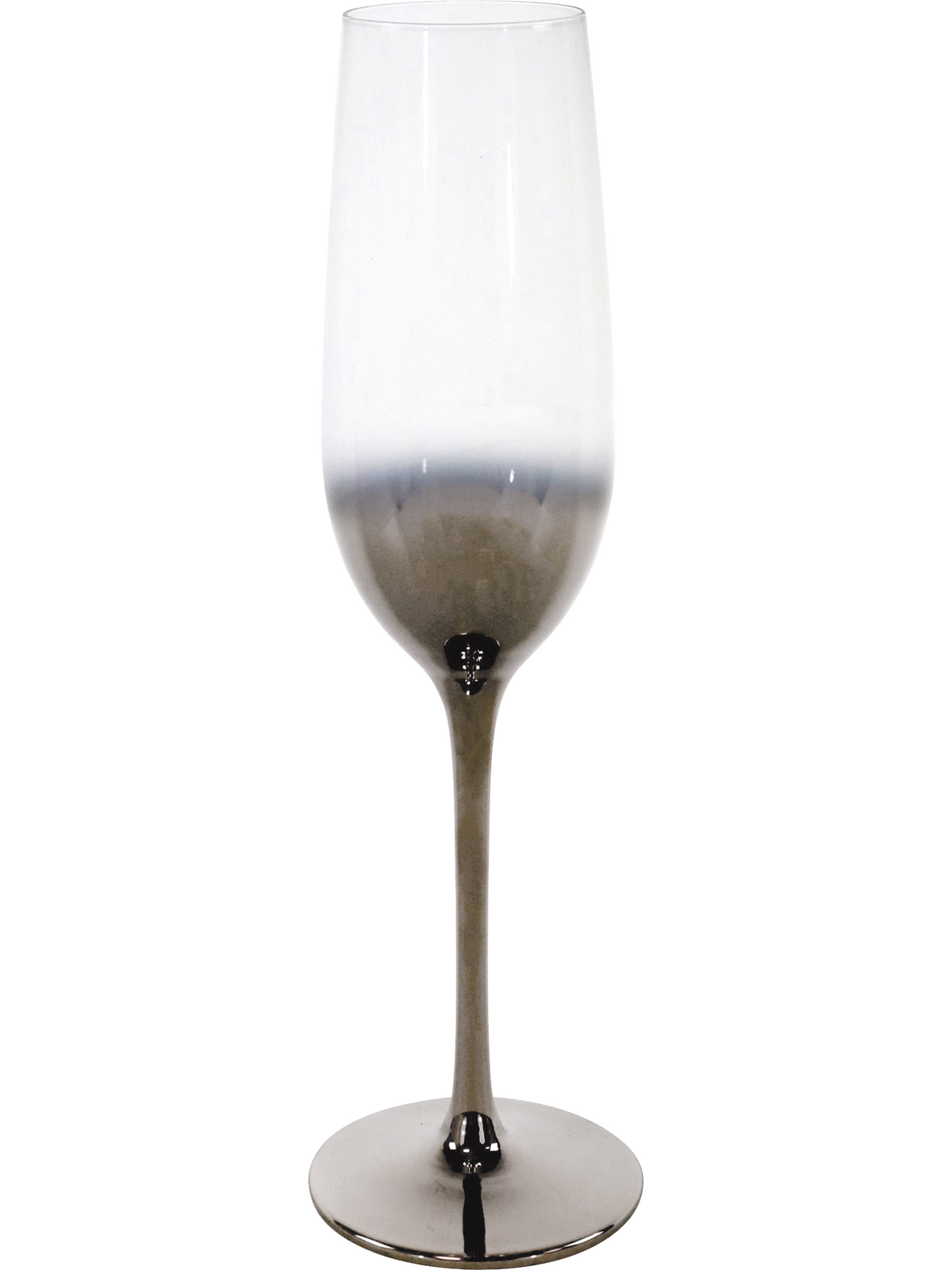 Champagneglas Gradient Sølv Ø5x26 cm, 250 ml