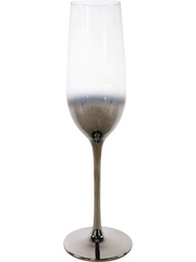 Champagneglas Gradient Sølv Ø5x26 cm, 250 ml