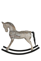 Gray rocking horse 60x65cm