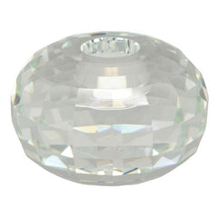 Candle holder SILEX, Crystal, 8x8x5.5 cm