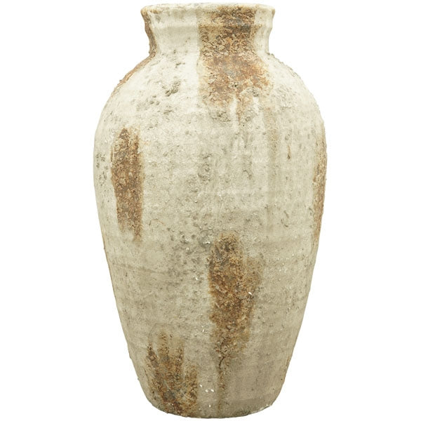 Terrakotta vase 27,5x27,5x47 cm