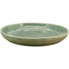 Stoneware plate 25.5x25.5x3.5 cm